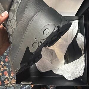 Women Black Coach Boots